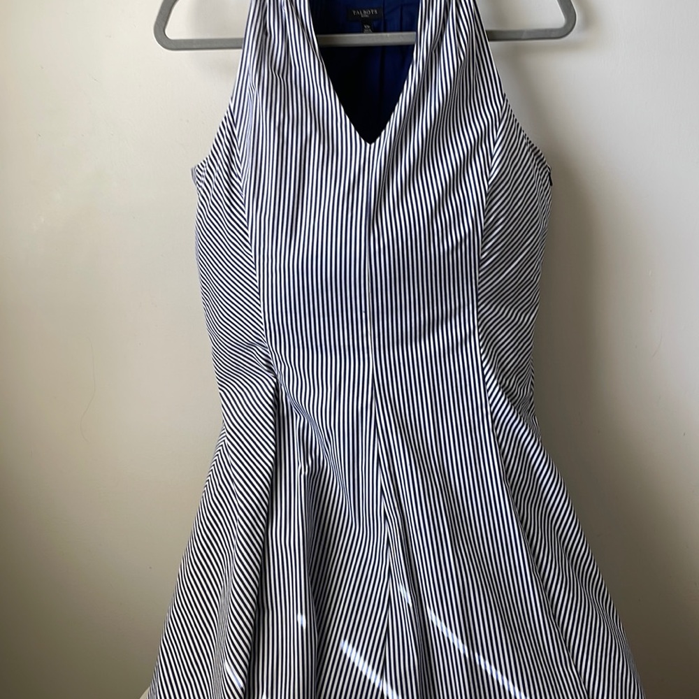 Pinstripe sun dress